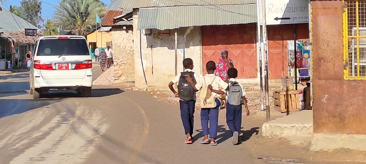 Nungwi deca idu u školu